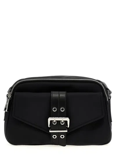 Ganni 'bucky' Crossbody Bag In Black