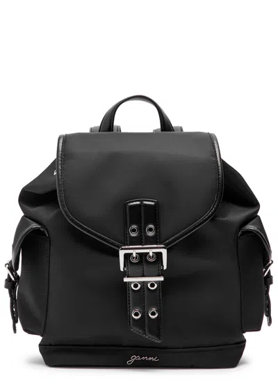 GANNI GANNI BUCKY NYLON BACKPACK