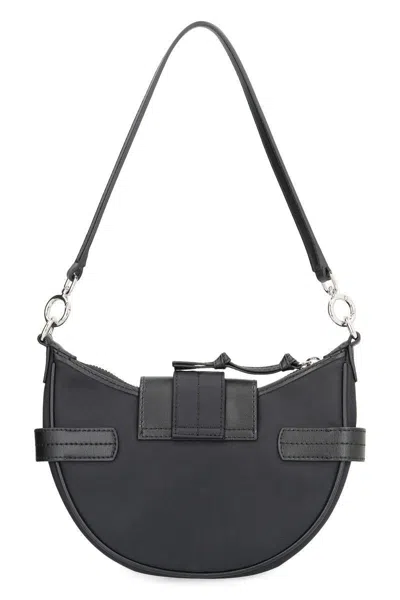 GANNI GANNI BUCKY NYLON MESSENGER BAG