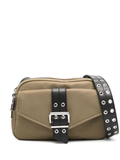 Ganni Bucky Shoulder Bag In Green