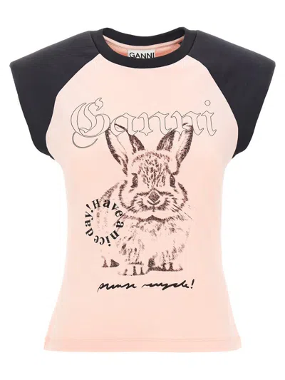 GANNI GANNI 'BUNNY' T-SHIRT
