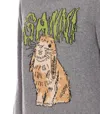 Ganni Bunny Wool Crewneck Sweater