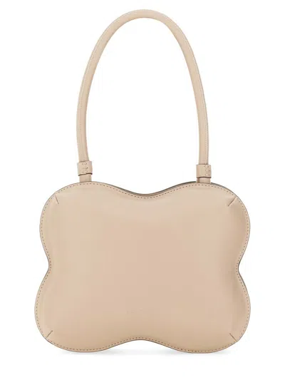 Ganni Butterfly Bag In White