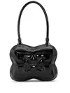 Ganni Butterfly Top Handle In Black