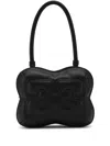 GANNI GANNI BUTTERFLY RECYCLED LEATHER HANDBAG