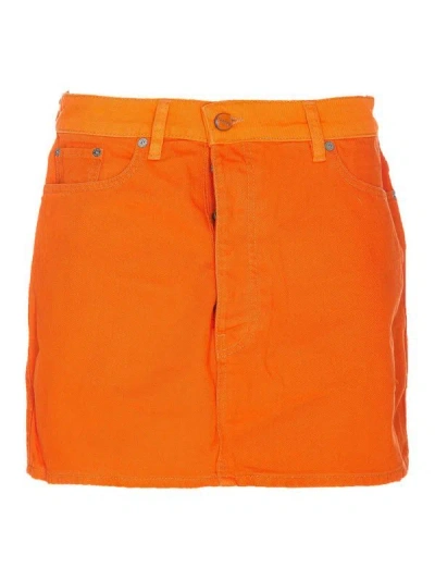 GANNI BUTTON-UP MINISKIRT