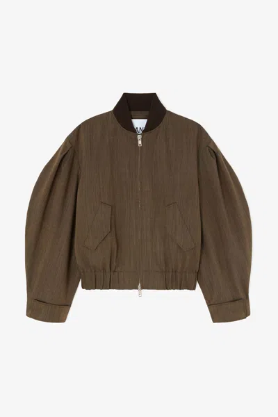Ganni Canteen Bomber