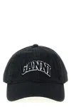 Ganni Baseballkappe Mit Logo-stickerei