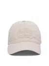 Ganni Cap Hat Patch In Egret
