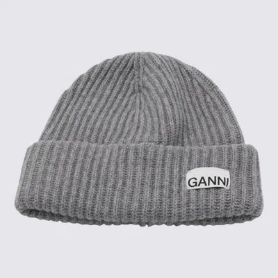 Ganni Cappelli Paloma Melange In Gray