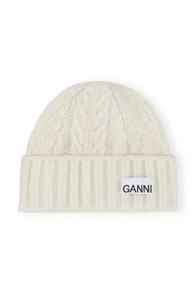 Ganni Caps & Hats In White