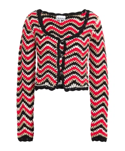 Ganni Cardigans In Multi