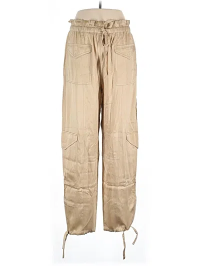 Ganni Cargo Pants In Tan