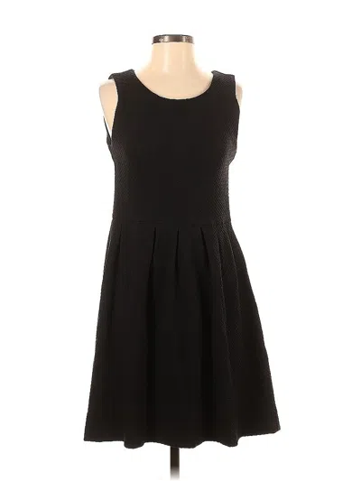 Pre-owned Ganni Casual Dress In Black
