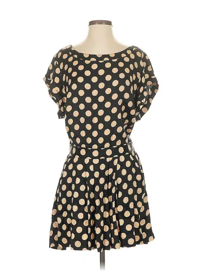 Pre-owned Ganni Casual Dress In Black