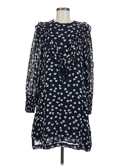 Pre-owned Ganni Casual Dress In Black