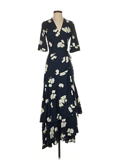 Pre-owned Ganni Casual Dress In Blue