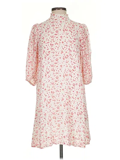 Pre-owned Ganni Casual Dress In Red