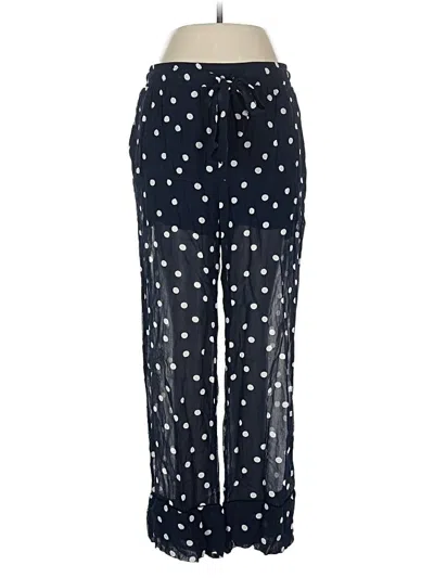 Pre-owned Ganni Casual Pants In Blue