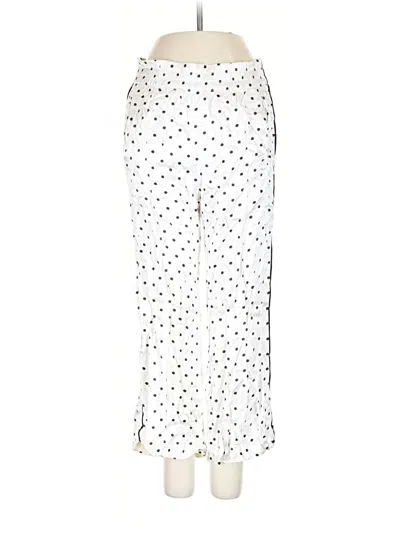 Pre-owned Ganni Casual Pants In White