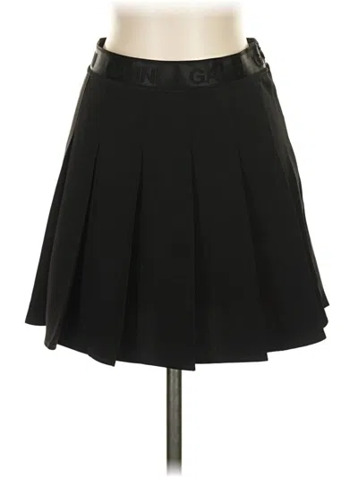 Pre-owned Ganni Casual Skirt In Black