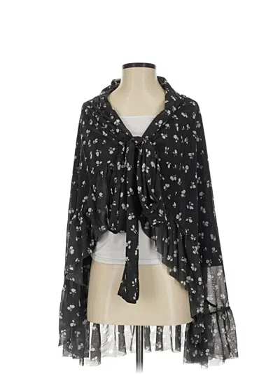 Pre-owned Ganni Casual Skirt In Black