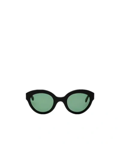 Ganni Cat-eye Sunglasses In Pattern