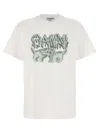 GANNI GANNI 'CATS' T-SHIRT