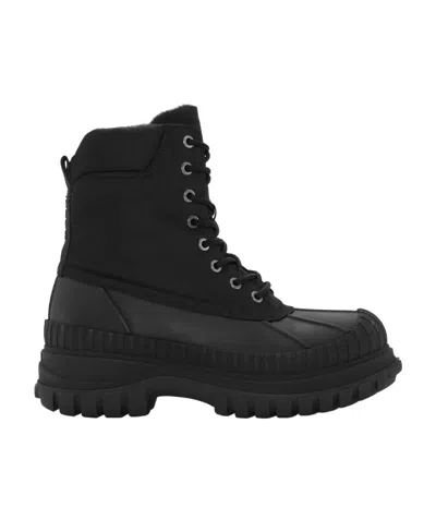GANNI LACE-UP ANKLE BOOTS