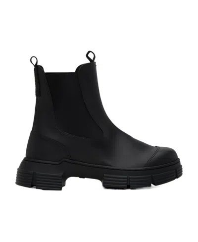 GANNI CITY SHORT BOOTS