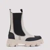 Ganni Cleated Faux-leather Chelsea Boots In Taos Taupe