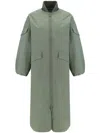 Ganni Coats In Green