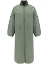 Ganni Coats In Gray