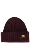 Ganni Core Future Wool Knit Beannie