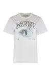 Ganni Basic Jersey Duckie Relaxed T-shirt