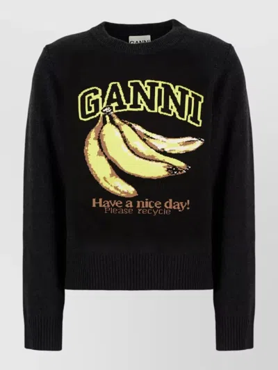Ganni Cotton Sweatshirt
