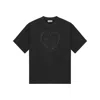 Ganni Logo Crystal-embellished Cotton T-shirt