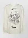 Ganni Re-cut Heavy Jersey Charm Long Sleeve T-shirt