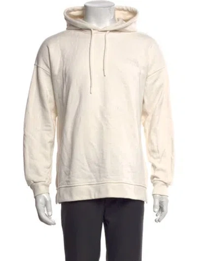 Pre-owned Ganni Crew Neck Long Sleeve Hoodie In Neutrals