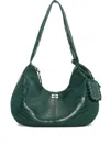Ganni Medium Croco Hobo Bag