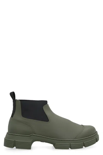 GANNI CROP CITY RUBBER BOOTS
