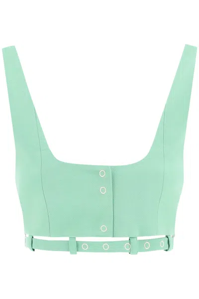 GANNI CROP TOP