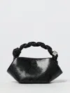 Ganni Crossbody Bag  Woman Color Black In Black