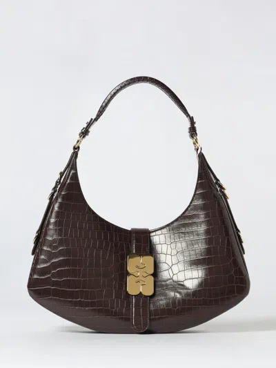 Ganni Crossbody Bag  Woman Color Brown