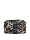 Ganni Camera Bag Leo Shoulder Bag In Brown