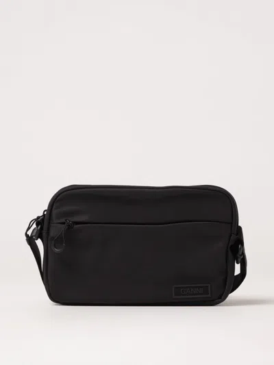 Ganni Crossbody Bags  Woman Color Black