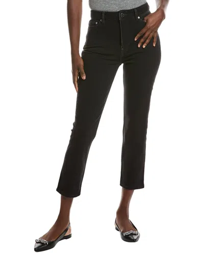 Ganni Cutye Cropped Jean In Black