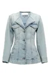Ganni Women Denim Blazer