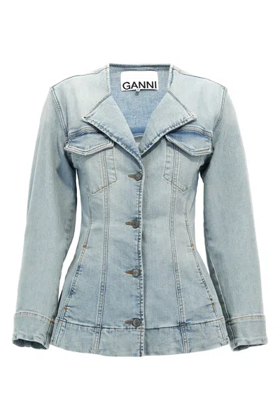 GANNI GANNI DENIM BLAZER