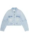 GANNI DENIM BOMBER JACKET